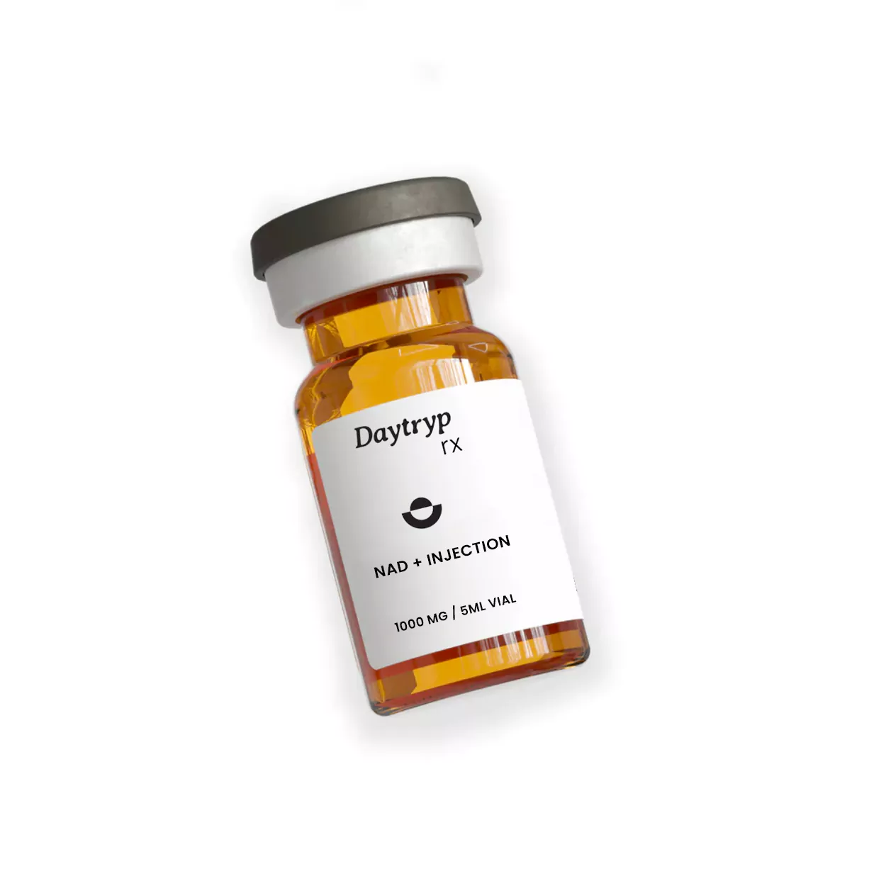 nad-plus-injection-anti-aging-treatment-daytryp-rx - Daytryp RX NAD+ injection vial for anti-aging and longevity treatment.
