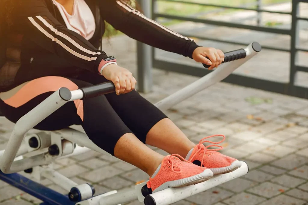 person exercising outdoors to support results while using Ozempic treatment online for weight loss