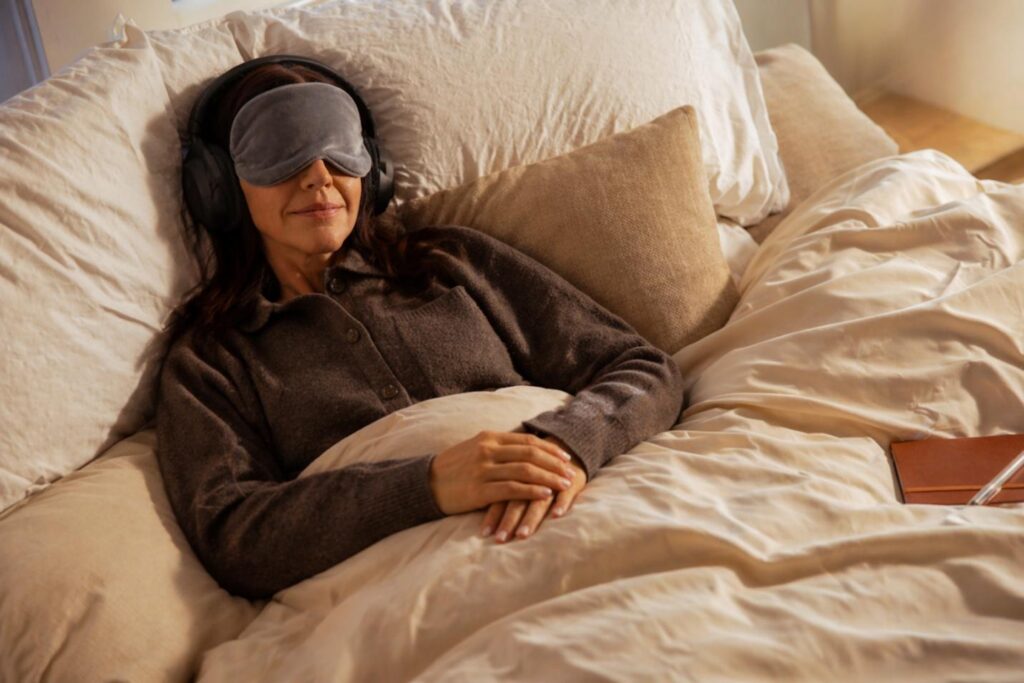A person resting