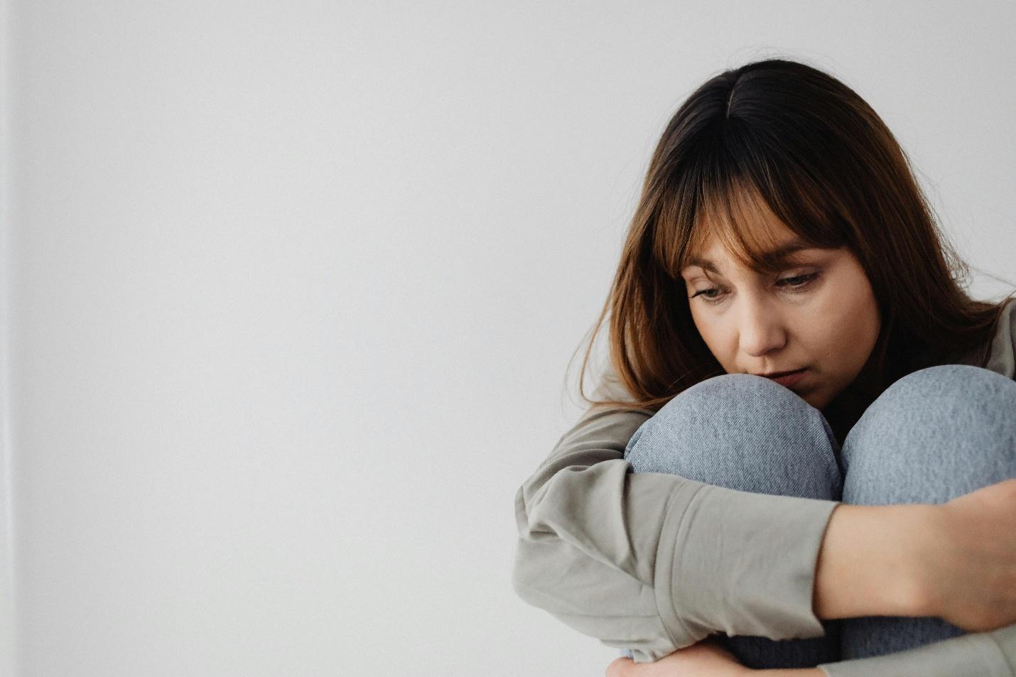 A person feeling sad