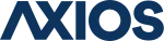 Axios logo in dark blue font, representing the branding of Axios.com news and media platform.