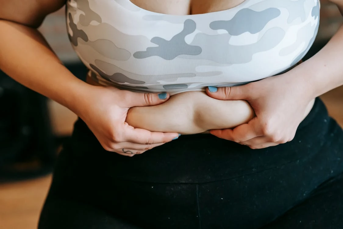semaglutide-and-tirzepatide-fat-loss-comparison - Daytryp RX Body fat reduction example during semaglutide and tirzepatide weight loss treatment