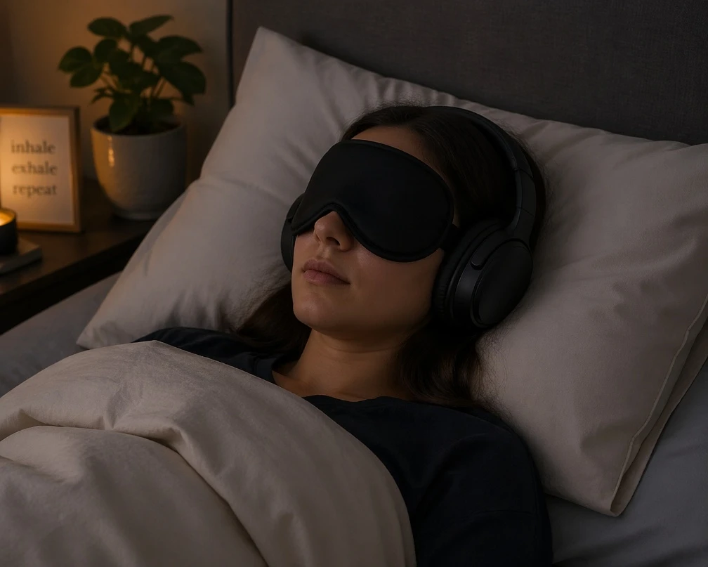 A person resting 