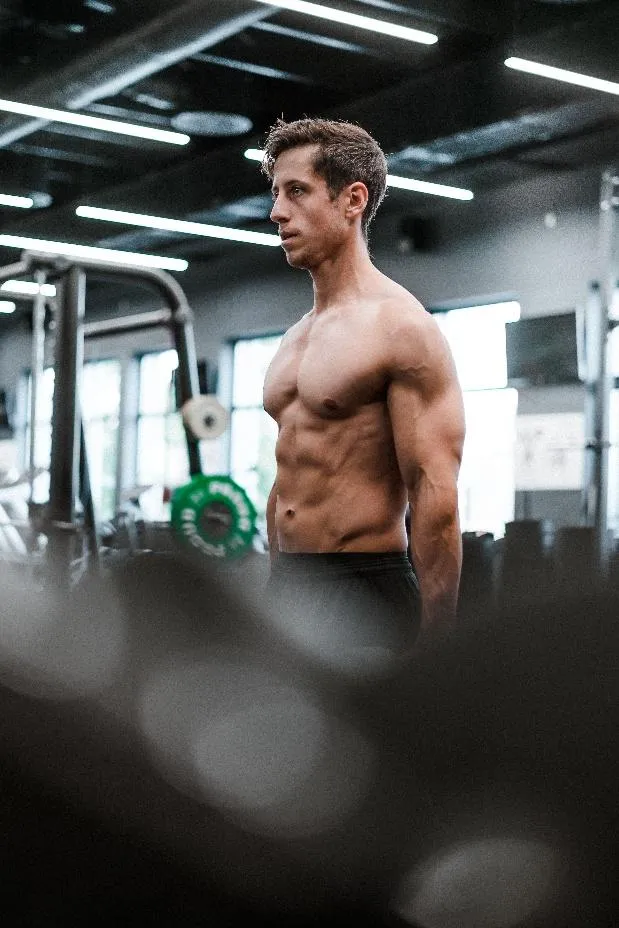 A man working out