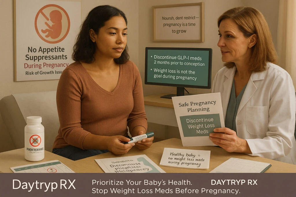 Why Most Weight Loss Meds Should Be Stopped Before Pregnancy - Daytryp RX
